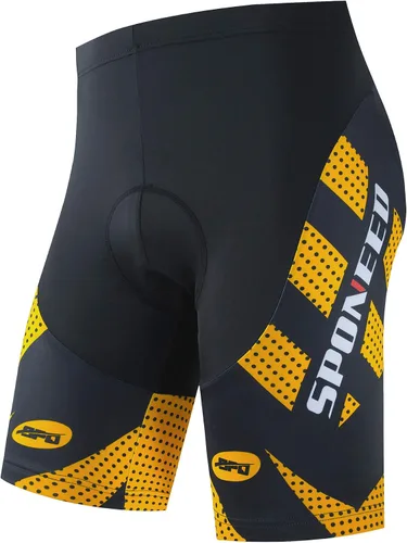 sponeed Pantalones cortos de ciclismo acolchados para hombre, pantalones de montar en bicicleta, ropa de ciclismo, ropa de bicicleta, mallas