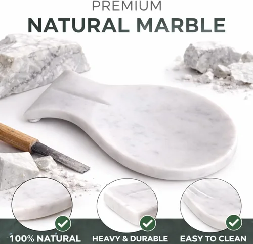Miniatura 3 de Soporte para cucharas hecho a mano con espátula blanca grande, cucharón, soporte para utensilios, soporte para cucharas, organizador de cocina