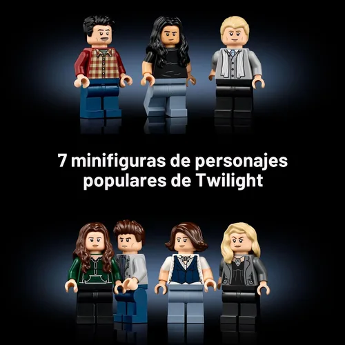 Miniatura 5 de LEGO Ideas Twilight The Cullen House - Juego de colección para adultos a partir de 18 años - Manualidades de fantasía DIY para amantes de los libros