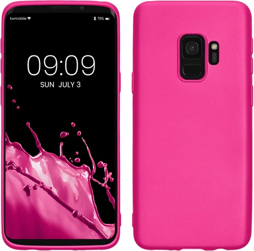 Miniatura 14 de kwmobile Funda compatible con Samsung Galaxy S9 - Funda protectora de silicona TPU suave y delgada - Arctic Night