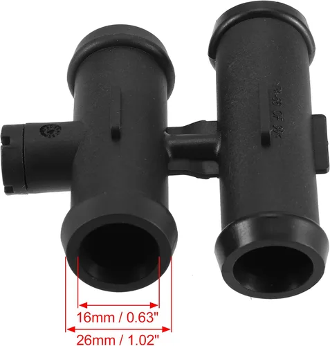 Miniatura 3 de X AUTOHAUX Tubo conector de manguera de agua refrigerante 17127515494 para Mini Cooper 2002-2008 Base 1.6L L4 - Manguera de radiador de gas
