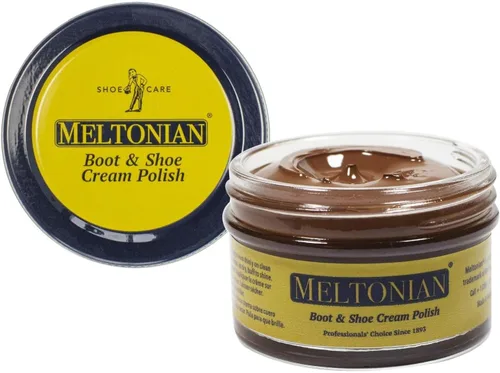 Miniatura 32 de Meltonian Betún en Crema para Zapatos, Betún para Botas, Betún para Zapatos de Cuero a Base de Aceite con Cera de Abejas, Restaura y Protege, Más