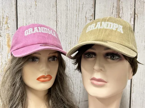 Miniatura 75 de Sombreros bordados para tío tía, abuelo, abuela, mamá, mini