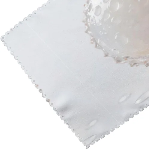 Miniatura 5 de Rectangular Placemats Set of 4, Heat Resistant Litchi Printed Kitchen Dining Table Mats