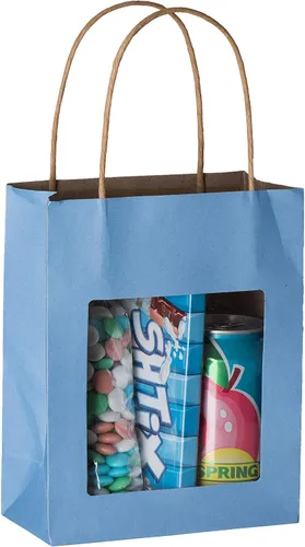 Miniatura 2 de Bolsa de regalo de papel Kraft con ventana