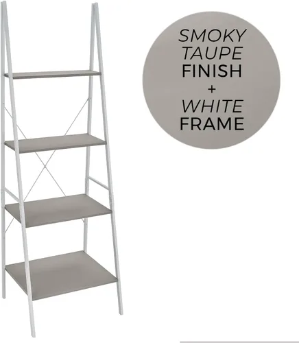 Miniatura 6 de ClosetMaid 4964 4 Estante de escalera de material mixto, gris pardo gris topo