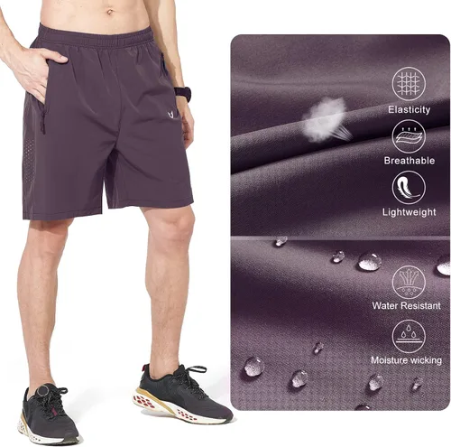 Miniatura 5 de NORTHYARD - Pantalones cortos deportivos para correr para hombres, ligeros, de secado rápido, 7, 5 o 9 pulgadas, para senderismo, deportes, gimnasio