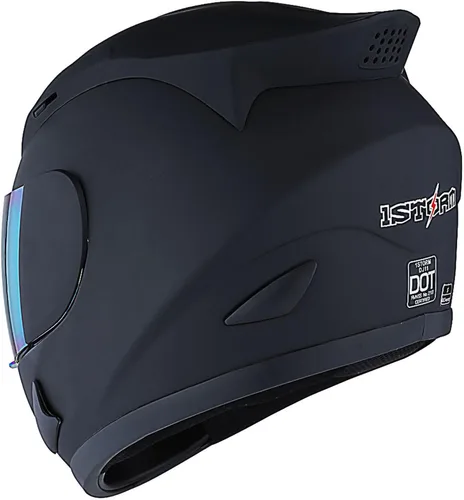 Miniatura 3 de Casco integral para bicicleta / moto 1Storm con diseño de esqueleto mecánico