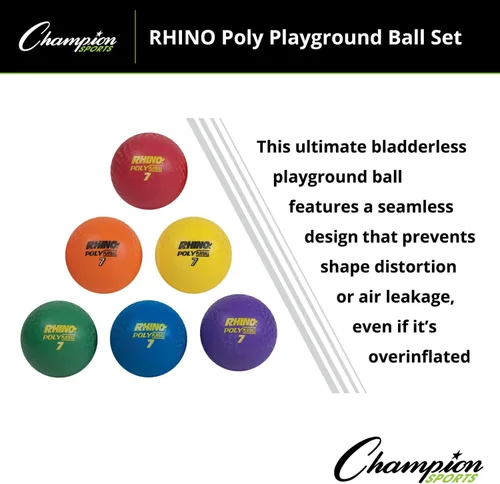 Miniatura 12 de Champion Sports Juego de bolas de juegos de polietileno