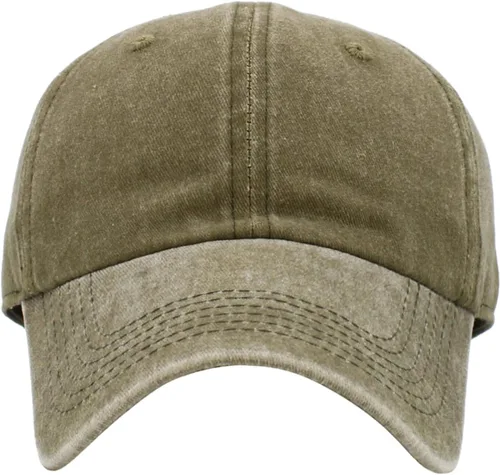 Miniatura 170 de KBETHOS® Gorra de béisbol de algodón ajustable de algodón con corona baja clásica