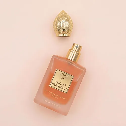 Miniatura 5 de Prince Parfums Dubai - Story of Vanille Pachuli para mujer - 3.4 onzas - Extrait de Parfum - Atractiva fusión floral de vainilla, pachulí y haba