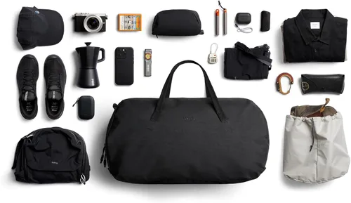 Miniatura 6 de Bellroy Venture Duffel (bolsa de fin de semana de 55L), Negro -, Minimalista