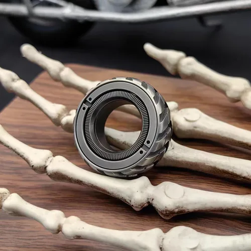 Miniatura 5 de T-Conceal EDC Deslizadores para Ansiedad, Juguetes para Ansiedad para Alivio del Estrés para Adultos, Metal Magnético TDAH, Anillos para Ansiedad