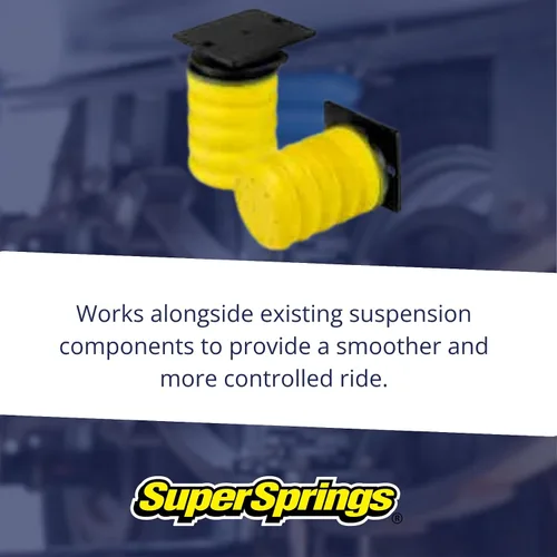 Miniatura 3 de SuperSprings SSR-312-54 SumoSprings Trasero para Dodge RAM 2500 3500, Amarillo