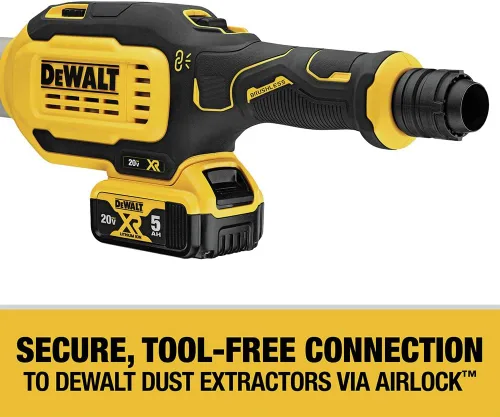 Miniatura 7 de DEWALT Lijadora inalámbrica de paneles de yeso de 20V MAX, solo herramienta (DCE800B)