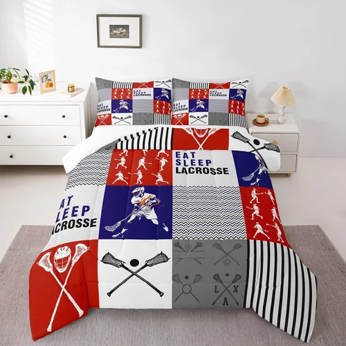 Miniatura 27 de Eat Sleep - Juego de edredón de natación para niños y niñas, ropa de cama temática de natación, juego de cama de natación, juego de deportes Nadar 03