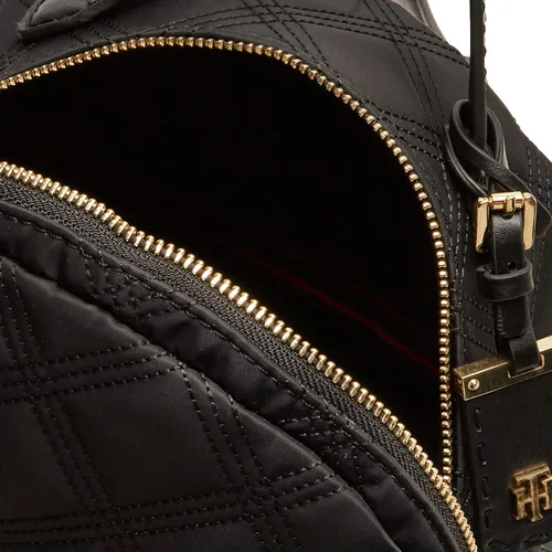 Miniatura 5 de Tommy Hilfiger Mochila pequeña Julia para mujer, Negro Tonal, talla única