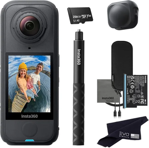 Miniatura 12 de Insta360 Paquete X4 Air Basic Cámara de acción 8K 360 más ligera para aventuras épicas para viajes, deportes, momentos familiares, vlogging El