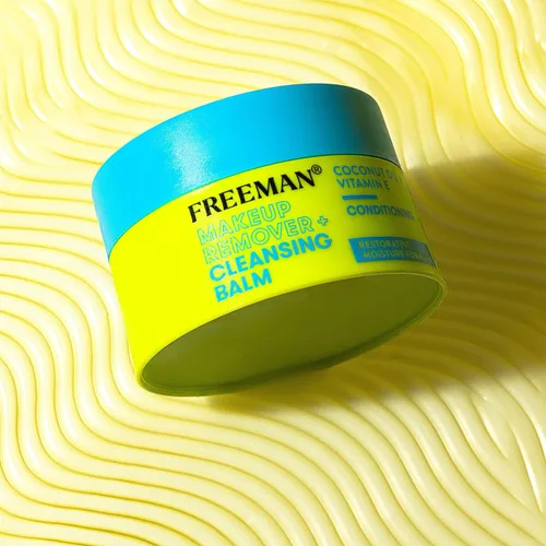Miniatura 8 de Freeman Removedor de maquillaje + bálsamo limpiador, bálsamo removedor de maquillaje hidratante y nutritivo, aceite de coco y vitamina E, elimina