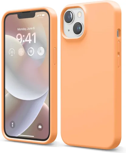 Miniatura 9 de elago Funda compatible con iPhone 14, de silicona líquida, funda protectora de cuerpo completo, a prueba de golpes, diseño delgado, forro