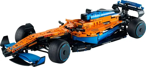 Miniatura 2 de LEGO 42141 Technic McLaren Formula 1 2022 Kit de construcción de modelo de coche de carreras, juego de deportes de motor F1, idea de regalo