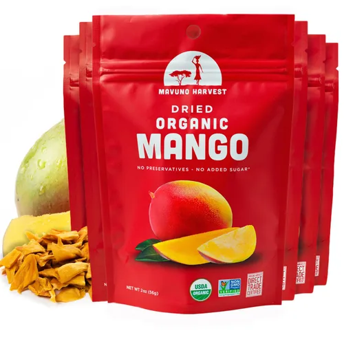 Miniatura 4 de Mavuno Harvest - Fruta seca 100% orgánica, 6 paquetes de 2 onzas de Jaca