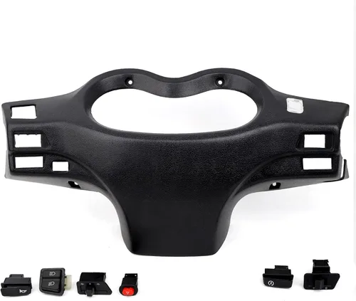 Minho Cubierta de velocímetro de panel de cuerpo de scooter chino de 125 cc y 150 cc para GY6 Scooter Jonway YY125T-12, JMstar Eagle Falcon, Roketa