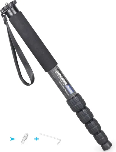 Cámara de fibra de carbono Monopod INNOREL RM325C Profesional Portátil Compacto Ligero Viaje Monopod de 5 secciones para Canon Nikon Sony DSLR