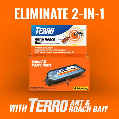 Miniatura 8 de Terro T502 Gel Atrayante para Cucarachas de Interior Listo para Usar - Mata Cucarachas Alemanas, Americanas y Orientales, 3 oz