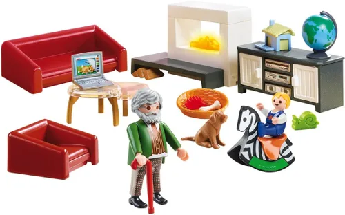 Miniatura 6 de Playmobil Cómodo paquete de muebles de sala de estar