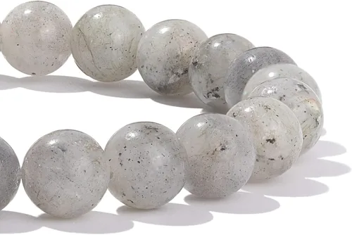 Miniatura 8 de Juego de pulseras de cuentas para hombre de 0.315 in y 0.157 in de piedras preciosas curativas trenzadas con dije de circonita cúbica, pulsera