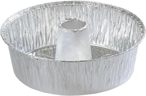 Miniatura 2 de Moldes desechables de aluminio de 10 "Angel Tube Foil: 10 sartenes