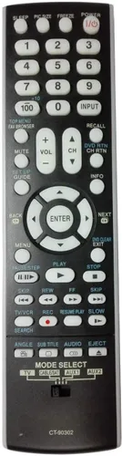 Miniatura 2 de Mando a distancia universal para televisores Toshiba, control remoto de repuesto para todos los televisores Toshiba LCD LED 3D HDTV 4K UHD Smart TV