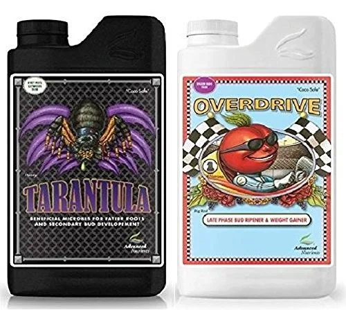 Miniatura 2 de Advanced Nutrients Overdrive y Tarántula 1 Litro con Conversor y Pipeta de 0.1 fl oz