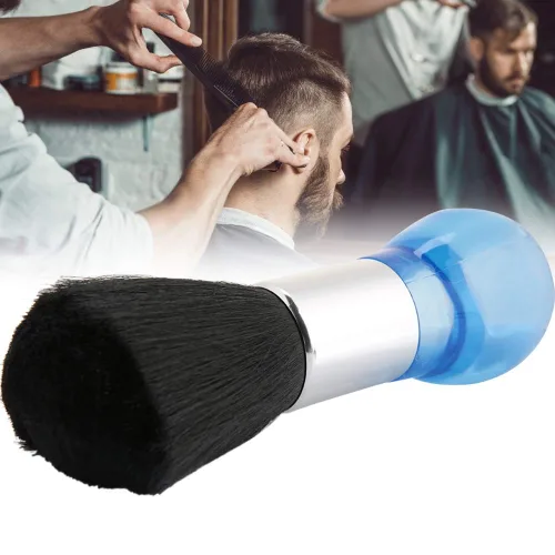 Cepillo de plumero para cuello, cepillo profesional para el cuello, cepillo de peluquería para peluquería y peluquería para limpiar el cabello,