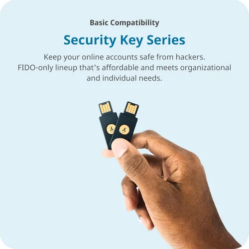 Miniatura 3 de Yubico - Clave de seguridad C NFC - Compatibilidad básica - Autenticación multifactor (MFA) Clave de seguridad y llave de acceso, Conexión a través