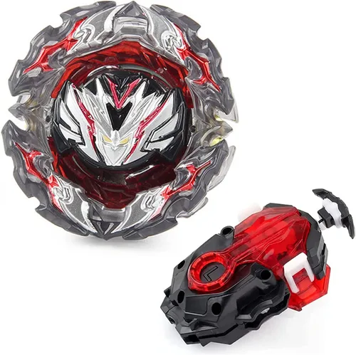 Miniatura 10 de Battling Tops Burst Battle B-188 Guilty Longinus Kr MDS-2 Juguetes Giratorios para Niños con Lanzador Bey Personalizado B-184 (B-188)