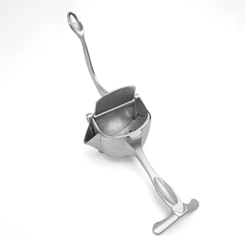 Miniatura 7 de Exprimidor de jugo manual, exprimidor de frutas manual con filtro de semillas, extractor manual de mano de aleación de aluminio resistente