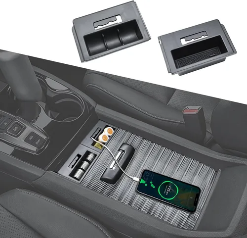 Adaptador TACOBRO para cable de teléfono compatible con Honda Pilot 2016-2022/Ridgeline 2017-2023/Passport 2019-2023 para consola central, juego de
