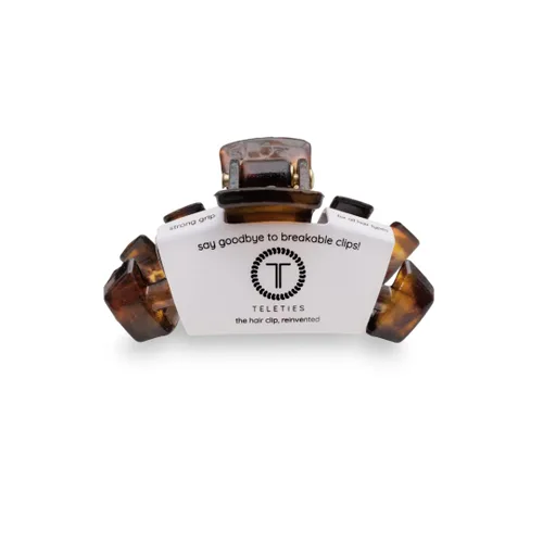 Miniatura 4 de Teleties - Pinza de pelo pequeña - Para cabello súper fino, niños pequeños, peinados con la mitad de pelo hacia arriba - Agarre fuerte, dientes