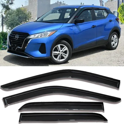 Miniatura 46 de Viseras laterales adhesivas para ventana de lluvia, deflectores de ventilación para Toyota RAV4 2019 2020 2021 2022, 4 piezas teñidas de humo