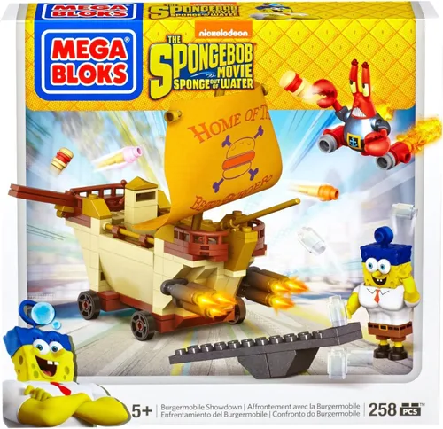 Miniatura 2 de Mega Bloks Bob Esponja Burgermobile Showdown Juego de construcción