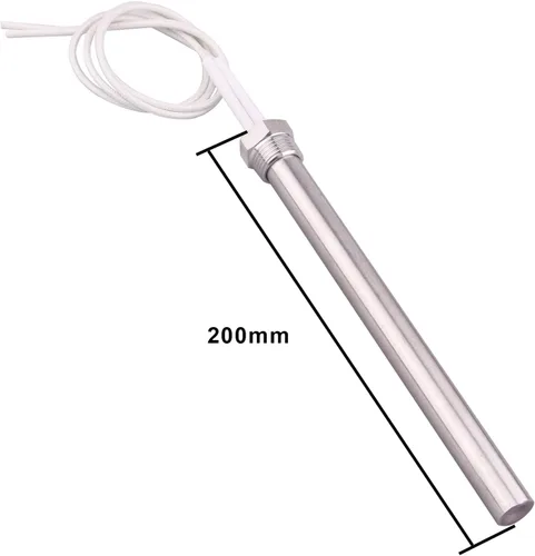 Miniatura 3 de DERNORD Reemplazo caliente del elemento de calefacción de Rod del calentador 120V 1000W del cartucho de inmersión rosca 1/2 pulgada