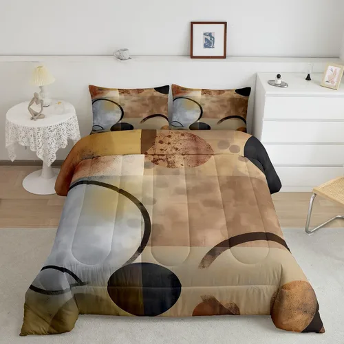 Miniatura 27 de Feelyou Lindo juego de edredón decorativo de hongos para niños, edredón de hongos de dibujos animados para niños y adolescentes, juego de ropa