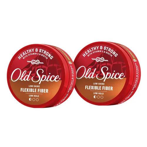 Miniatura 14 de Old Spice Pomada clásica para hombres, sujeción media, bajo brillo, peinado de cabello masculino, 2.22 onzas cada una, paquete doble