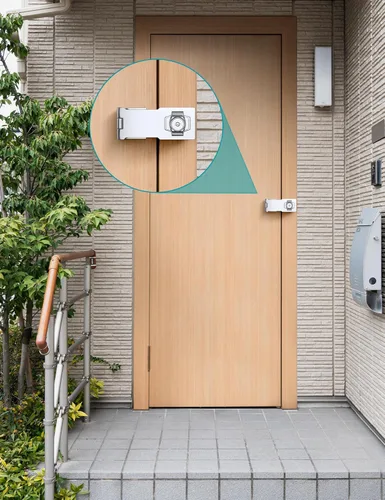 Miniatura 6 de Cerradura de pestillo con llave de 2.5 pulgadas para gabinetes y puertas pequeñas, diseño de perilla giratoria, aleación de zinc de servicio pesado