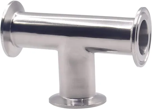 Miniatura 5 de DERNORD Paquete de 2 abrazaderas en T de 3 vías de acero inoxidable 304 accesorios sanitarios para 1.5 pulgadas Tri-abrazadera, tubo de 1.496 in OD