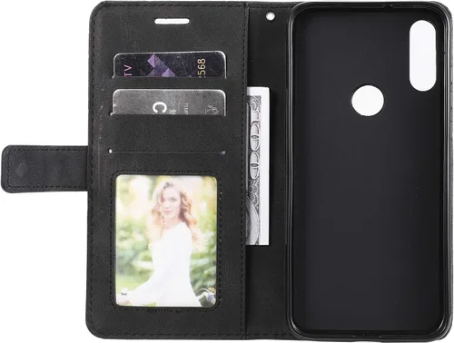 Miniatura 4 de Funda para Asus ZenFone Max Pro M2 ZB630KL funda de cuero para Asus ZenFone Max Pro M2 ZB631KL ZB630KL X01BDA funda de piel sintética con tapa negra