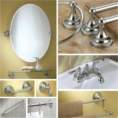 Miniatura 3 de Espejo de pared rectangular Gatco 4329S, 4329S Cromado