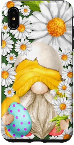 Miniatura 11 de iPhone 16 Easter Chick Gnome Graphic For Women Floral Daisy Flower Case